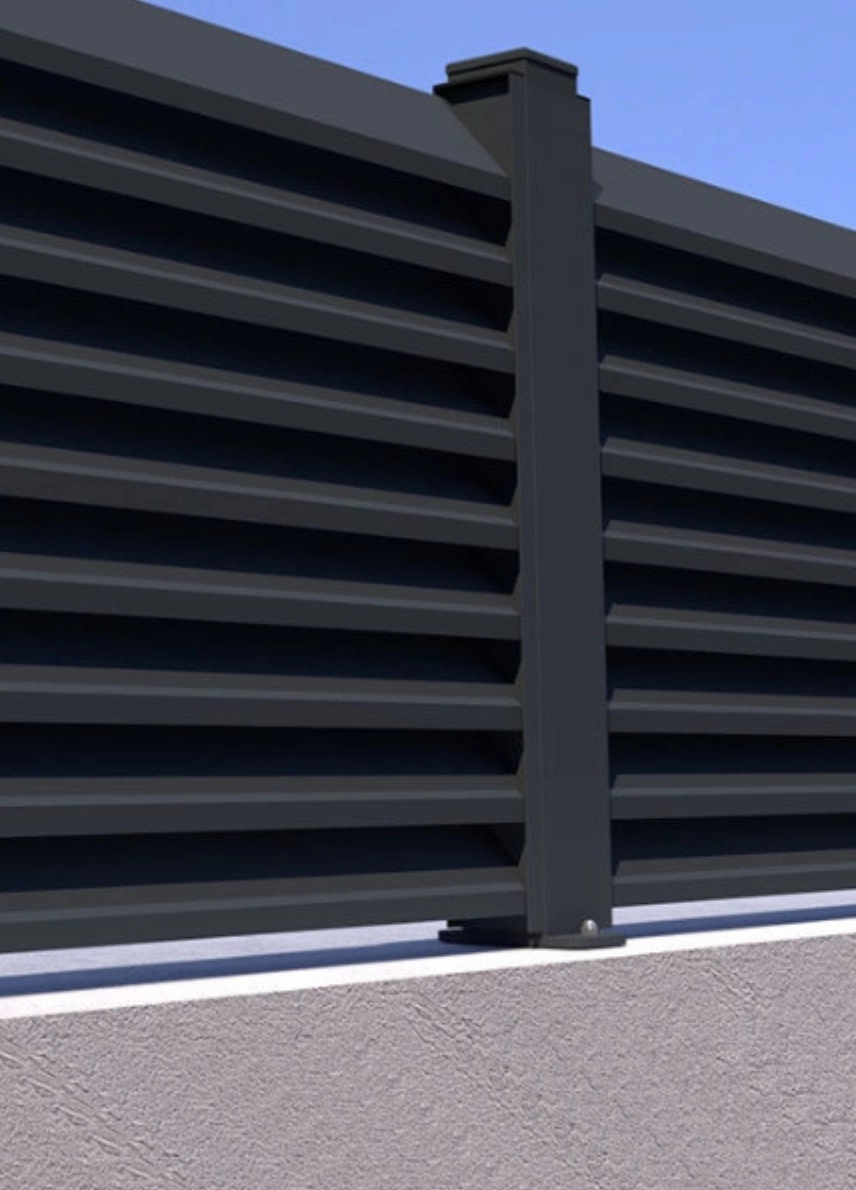 Cloture aluminium